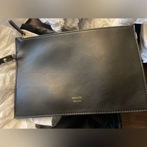Khaite Osa Drawstring Medium Leather Tote Bag NWOT - Picture 8 of 10